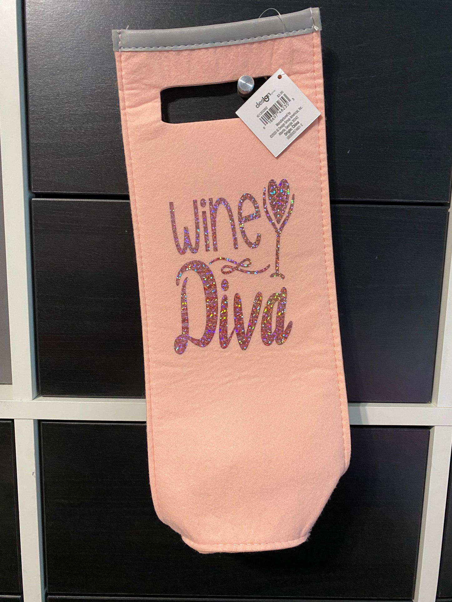 Wine bottle gift bag