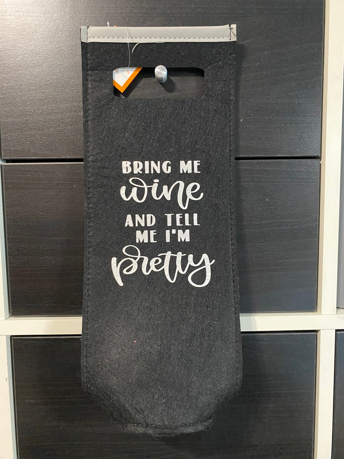 Wine bottle gift bag