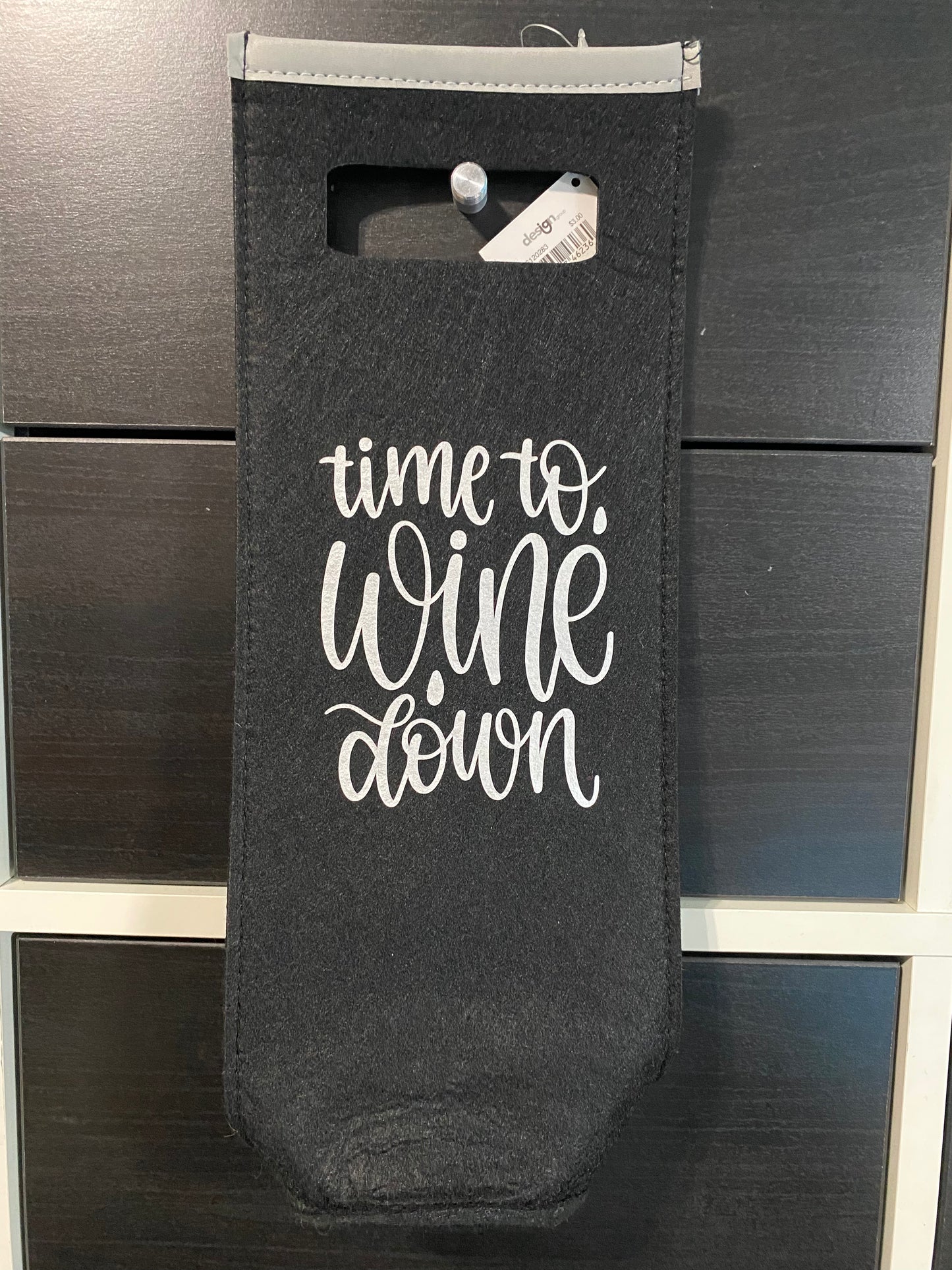 Wine bottle gift bag