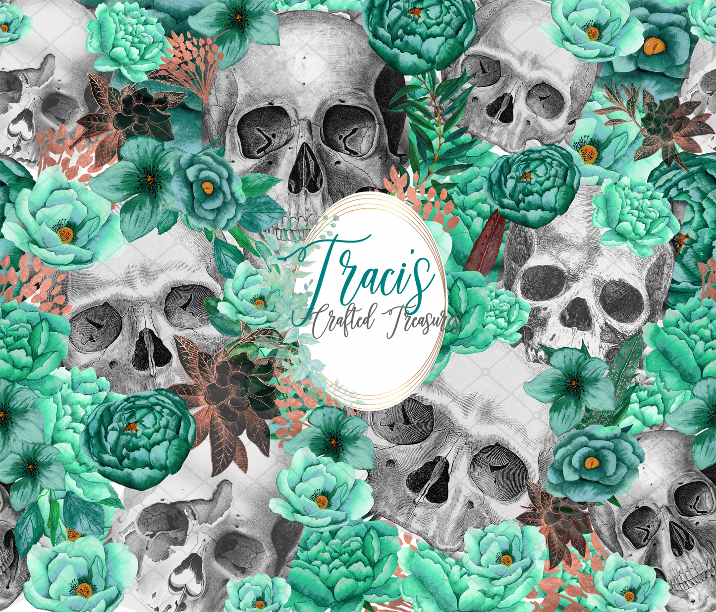 Floral Skull