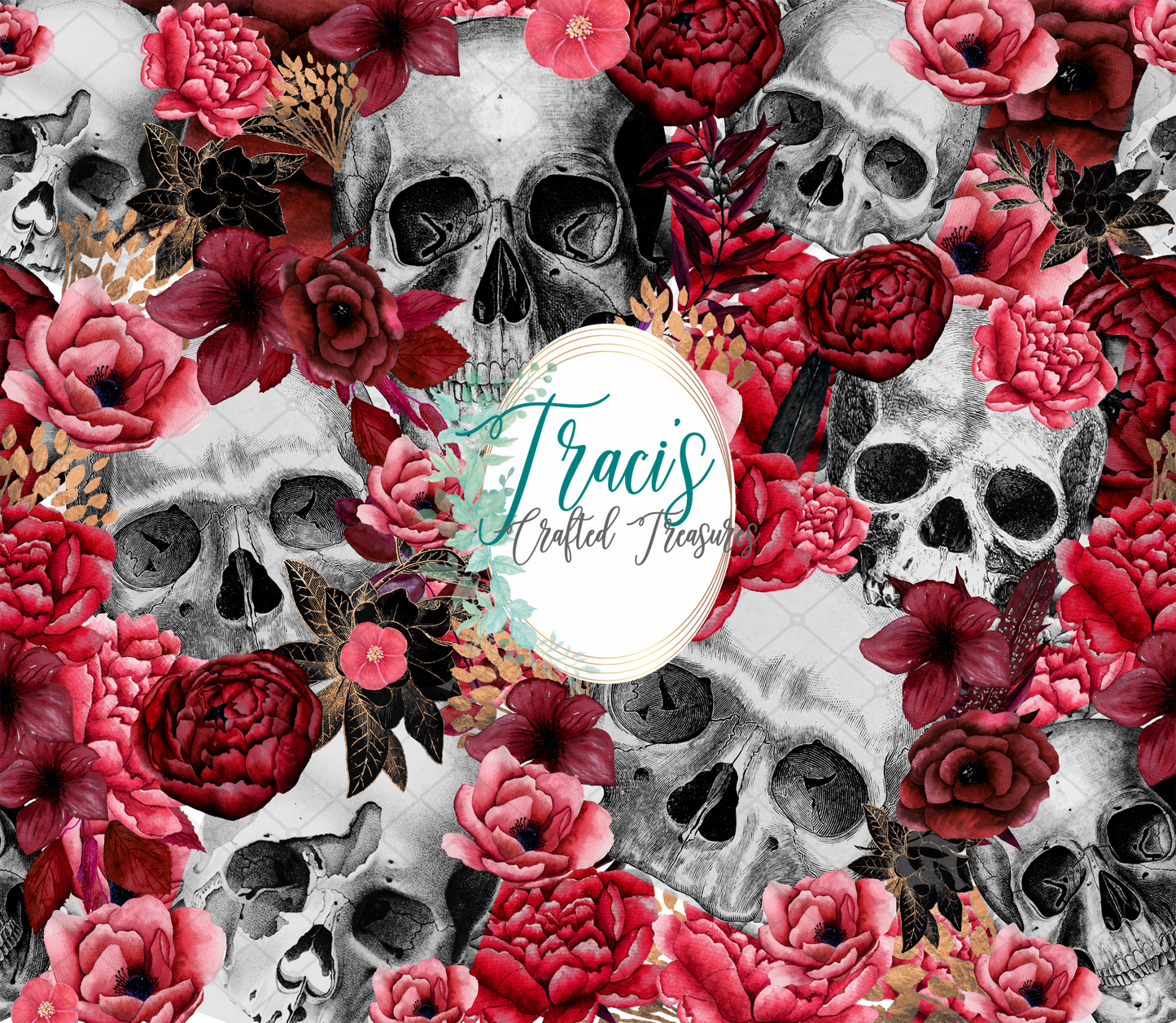 Floral Skull