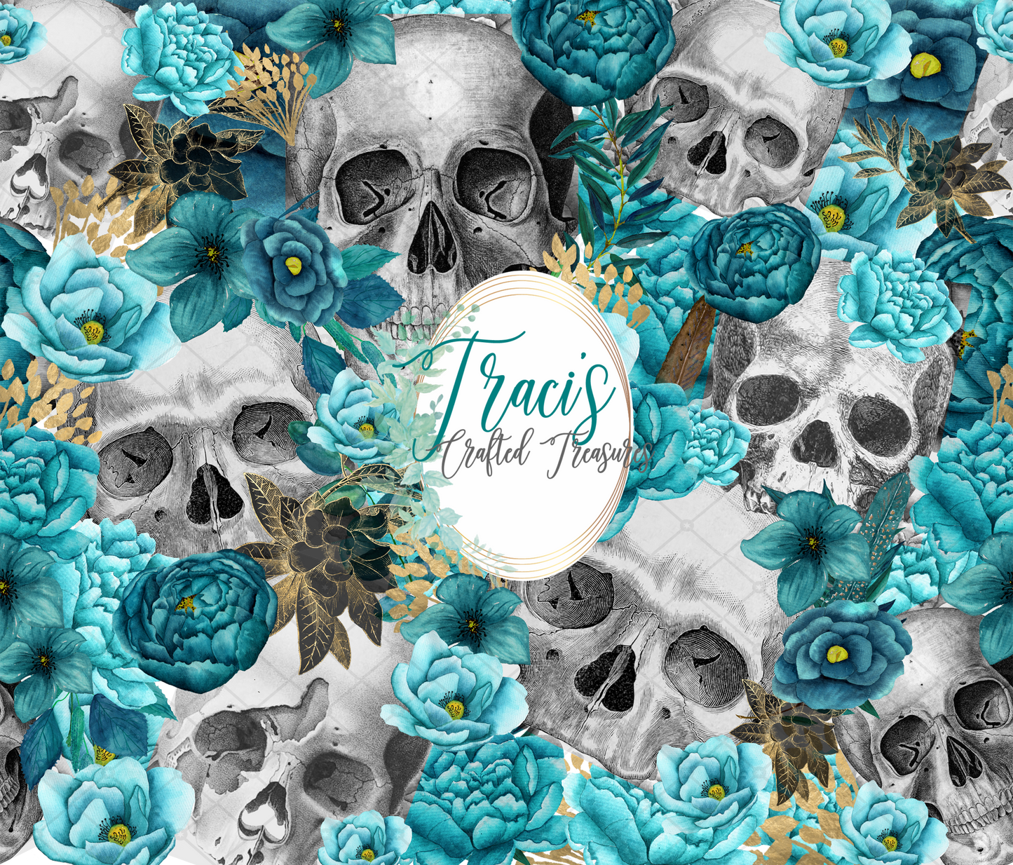 Floral Skull